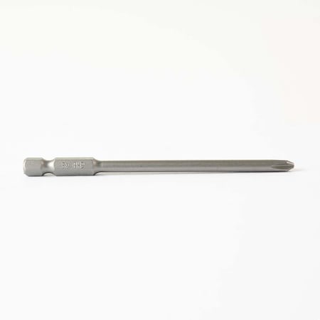 Superior Steel 2# Phillips Head Power Screwdriver Bits - 4 Inch Long - 4.5mm Dia, PK 25 BP402-25B